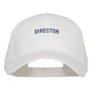 Mini Director Embroidered Cotton Cap