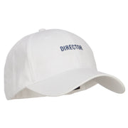 Mini Director Embroidered Cotton Cap