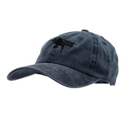 Drone Pilot Embroidered Unstructured Pigment Dyed Cotton Cap