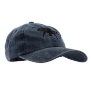 Drone Pilot Embroidered Unstructured Pigment Dyed Cotton Cap