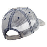 Jazz Instruments Embroidered Low Profile Special Cotton Mesh Cap - Putty OSFM