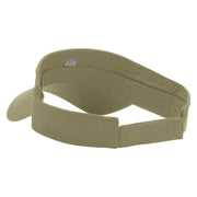 Money Pouch Mini Embroidered Cotton Twill Sun Visor - Khaki OSFM