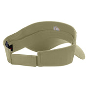 Money Pouch Mini Embroidered Cotton Twill Sun Visor - Khaki OSFM