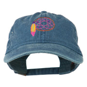 Dream Catcher Embroidered Washed Cap