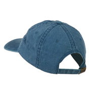 Director Embroidered Washed Cotton Cap