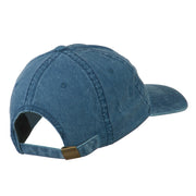 Director Embroidered Washed Cotton Cap