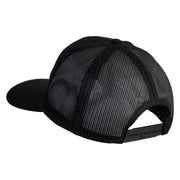 9th Infantry Division Old Reliables Patched Solid Cotton Twill Mesh Prostyle Cap - Black OSFM