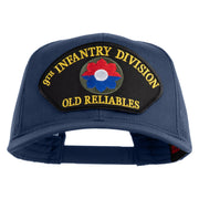 9th Infantry Division Old Reliables Patched Solid Cotton Twill Mesh Prostyle Cap - Navy OSFM
