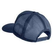 9th Infantry Division Old Reliables Patched Solid Cotton Twill Mesh Prostyle Cap - Navy OSFM