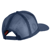 9th Infantry Division Old Reliables Patched Solid Cotton Twill Mesh Prostyle Cap - Navy OSFM