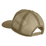 9th Infantry Division Old Reliables Patched Solid Cotton Twill Mesh Prostyle Cap - Khaki OSFM