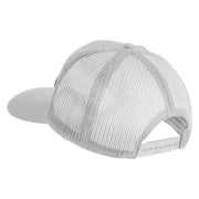 9th Infantry Division Old Reliables Patched Solid Cotton Twill Mesh Prostyle Cap - White OSFM