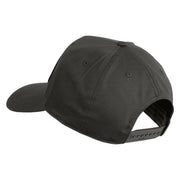 USS Carl Vinson 1980 1992 CVN 70 Patched Solid Cotton Twill 5 Panel Prostyle Snap Cap - Charcoal OSFM