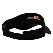 Breads Embroidered Cotton Twill Sun Visor - Black OSFM