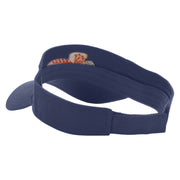 Breads Embroidered Cotton Twill Sun Visor - Navy OSFM