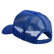 Abstract Sacophone Five Panels Prostyle Trucker Mesh Cap - Royal OSFM