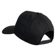 USS Mauna Kea AE 22 Patched Solid Cotton Twill 5 Panel Prostyle Snap Cap - Black OSFM