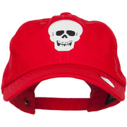 Glow in the Dark Skull Halloween Unstructured Cap