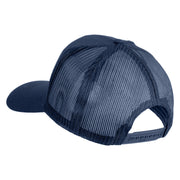 3rd Infantry Division Rock of the Marne Patched Solid Cotton Twill Mesh Prostyle Cap - Navy OSFM