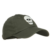 Glow in the Dark Skull Halloween Unstructured Cap