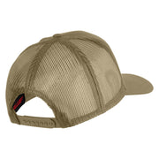 3rd Infantry Division Rock of the Marne Patched Solid Cotton Twill Mesh Prostyle Cap - Khaki OSFM