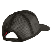 3rd Infantry Division Rock of the Marne Patched Solid Cotton Twill Mesh Prostyle Cap - Charcoal OSFM