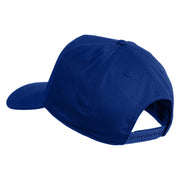 USS Mauna Kea AE 22 Patched Solid Cotton Twill 5 Panel Prostyle Snap Cap - Royal OSFM