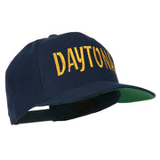 Daytona Embroidered Flat Bill Cap