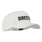 Director Embroidered Cotton Twill Cap