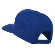 Daytona Embroidered Flat Bill Cap