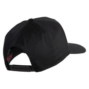 USS Texas 1912 1948 BB 35 Patched Solid Cotton Twill 5 Panel Prostyle Snap Cap - Black OSFM