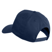 USS Texas 1912 1948 BB 35 Patched Solid Cotton Twill 5 Panel Prostyle Snap Cap - Navy OSFM