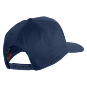 USS Texas 1912 1948 BB 35 Patched Solid Cotton Twill 5 Panel Prostyle Snap Cap - Navy OSFM