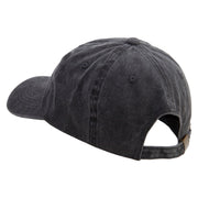 Lemon Text Cotton Twill Premium Pigment Dyed Cap - Black OSFM