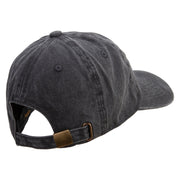 Lemon Text Cotton Twill Premium Pigment Dyed Cap - Black OSFM