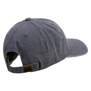 Lemon Text Cotton Twill Premium Pigment Dyed Cap - Grey OSFM