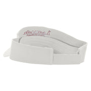 Nashville Skyline Embroidered Cotton Twill Sun Visor - White OSFM