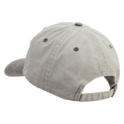 I Love Dance Embroidered Pigment Dyed Wash Cap - Beige-Green OSFM