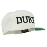 Halloween Character Duke Embroidered Snapback Cap