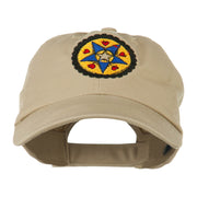 Dutch Motif Embroidered Cap