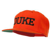 Halloween Character Duke Embroidered Snapback Cap