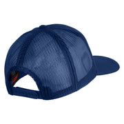 101st Airborne Division Screaming Eagles Patched Solid Cotton Twill Mesh Prostyle Cap - Royal OSFM