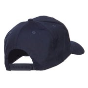 Star of David Embroidered Cotton Twill Cap