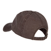 Denver Embroidered Washed Buckled Cap