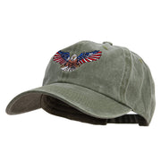 US Army Eagle Cotton Twill Premium Pigment Dyed Cap - Olive OSFM