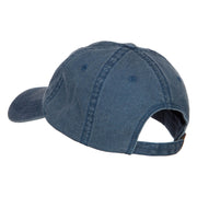 Denver Embroidered Washed Buckled Cap