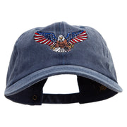 US Army Eagle Cotton Twill Premium Pigment Dyed Cap - Navy OSFM