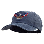 US Army Eagle Cotton Twill Premium Pigment Dyed Cap - Navy OSFM