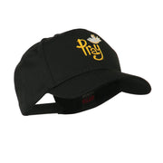 Wording of Pray with Dove Embroidered Cap