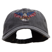 US Army Eagle Cotton Twill Premium Pigment Dyed Cap - Black OSFM